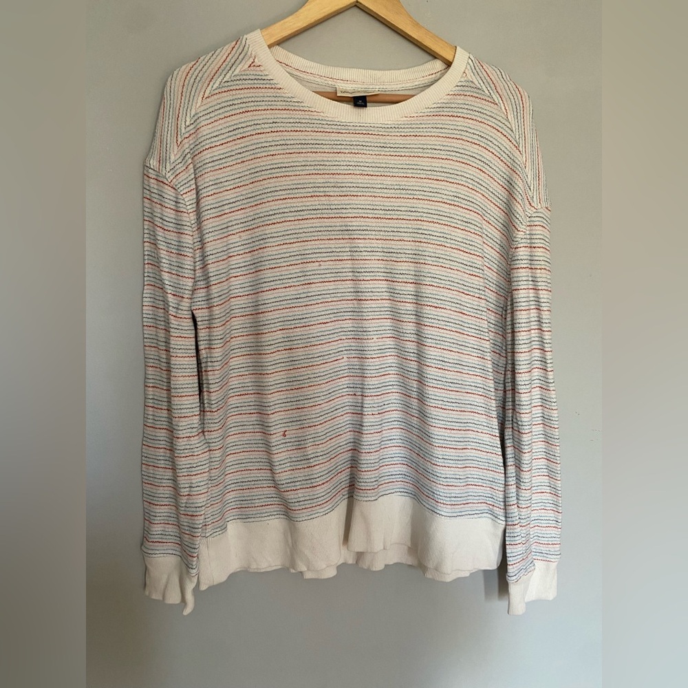 Universal Thread Multicolor Striped Long Sleeve P… - image 1